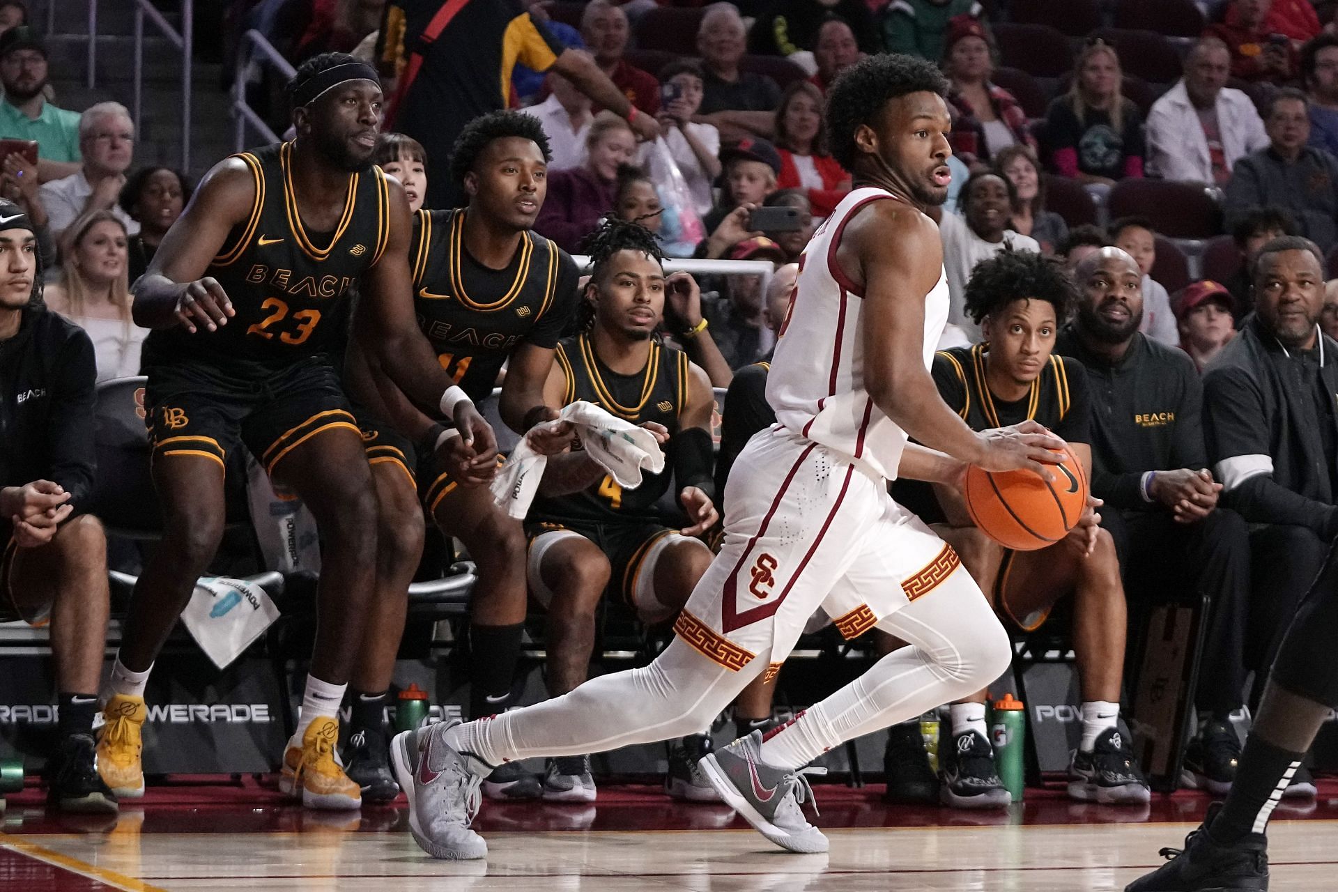 Long Beach St USC Basketball