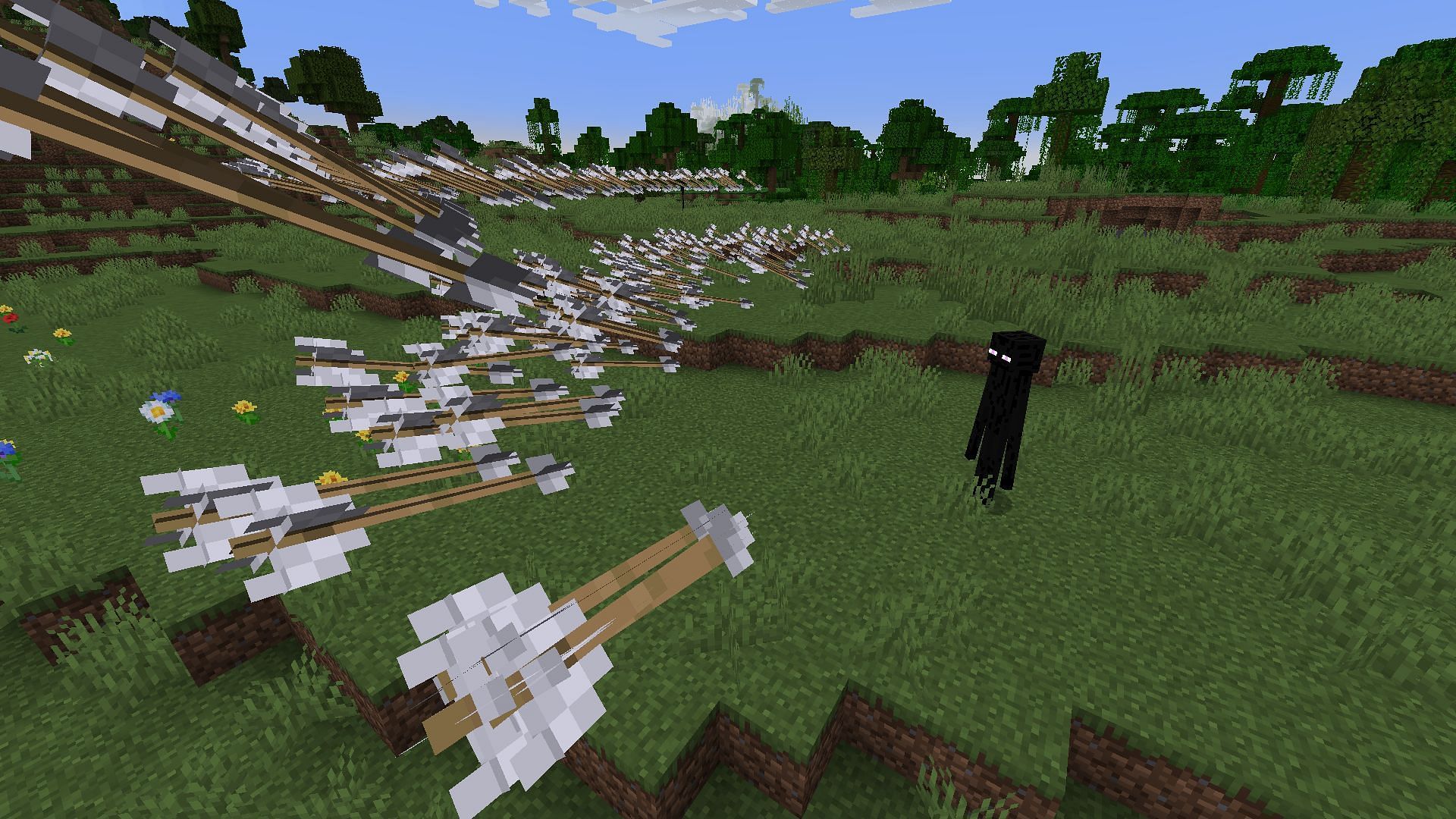 Minecraft 1.20.4 allows players to stop in-game action completely (Image via Mojang)