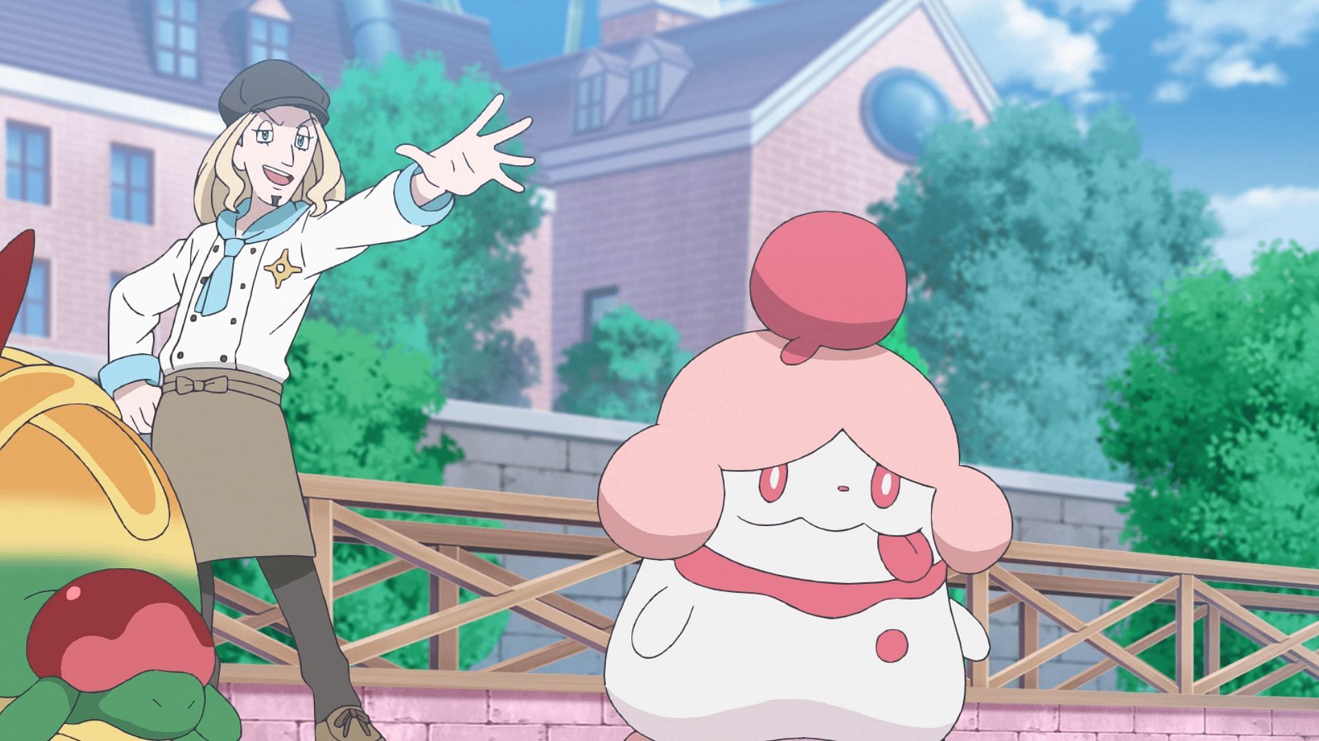 Slurpuff in the Horizons anime (Image via The Pokemon Company)