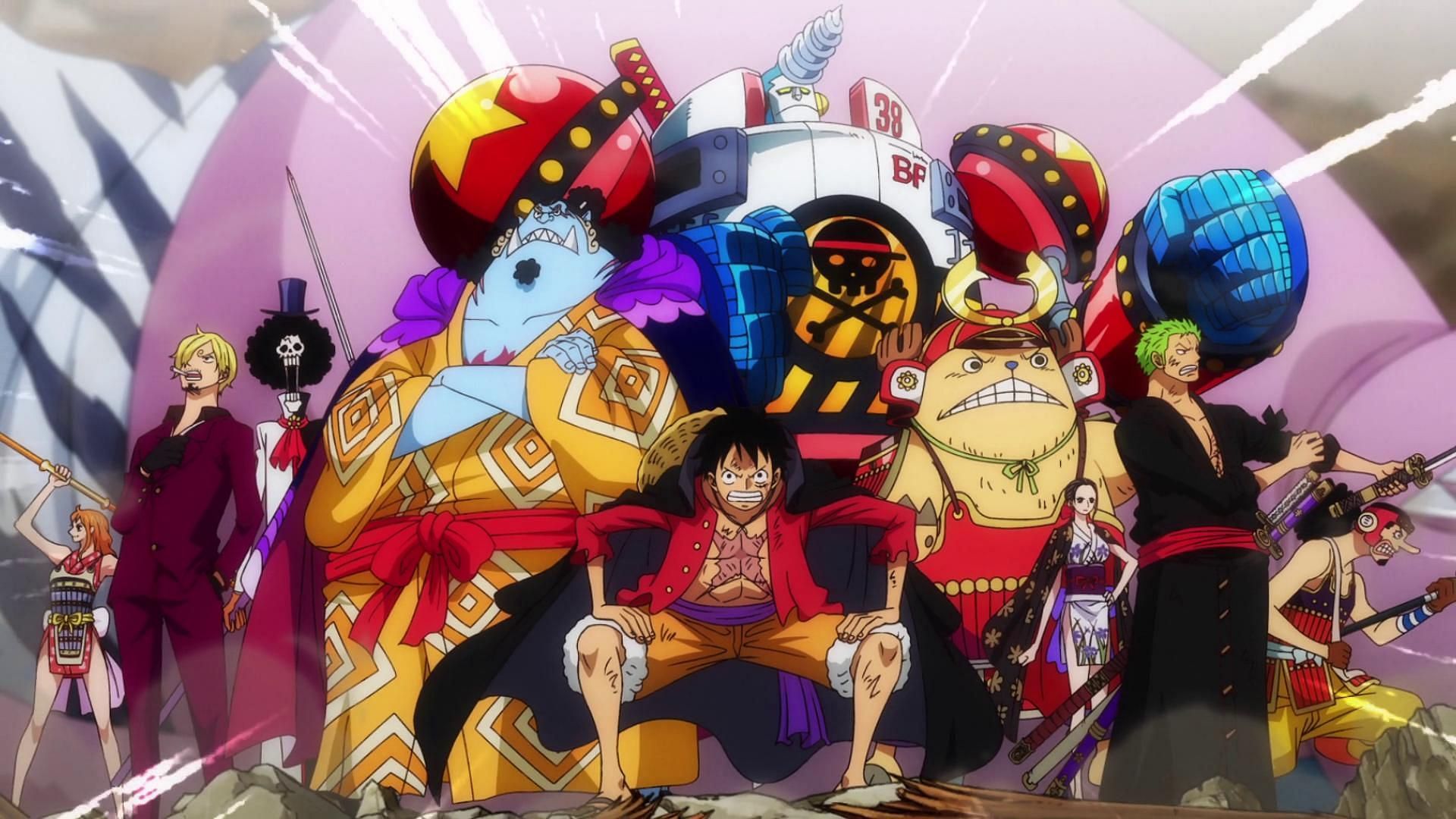 One Piece anime episode 1000 (Image via Toei Animation)