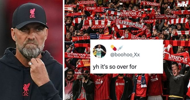 "It's so over" "Lost his place" - Liverpool fans fear 24-year-old has fallen out of favor with Jurgen Klopp as he's benched against Fulham