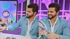 [Watch] Suresh Raina opts against holding Mumbai Indians' paddle following Rohit Sharma's removal as captain