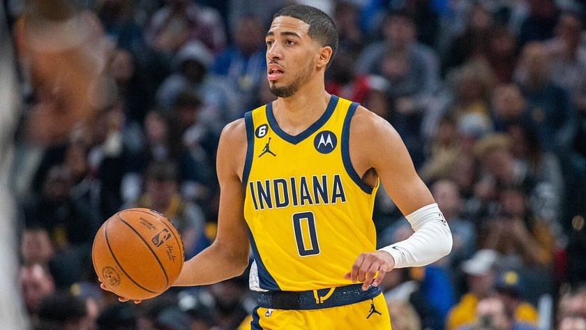 Watch: Tyrese Haliburton pulls up from logo to put Pacers ahead of Bucks