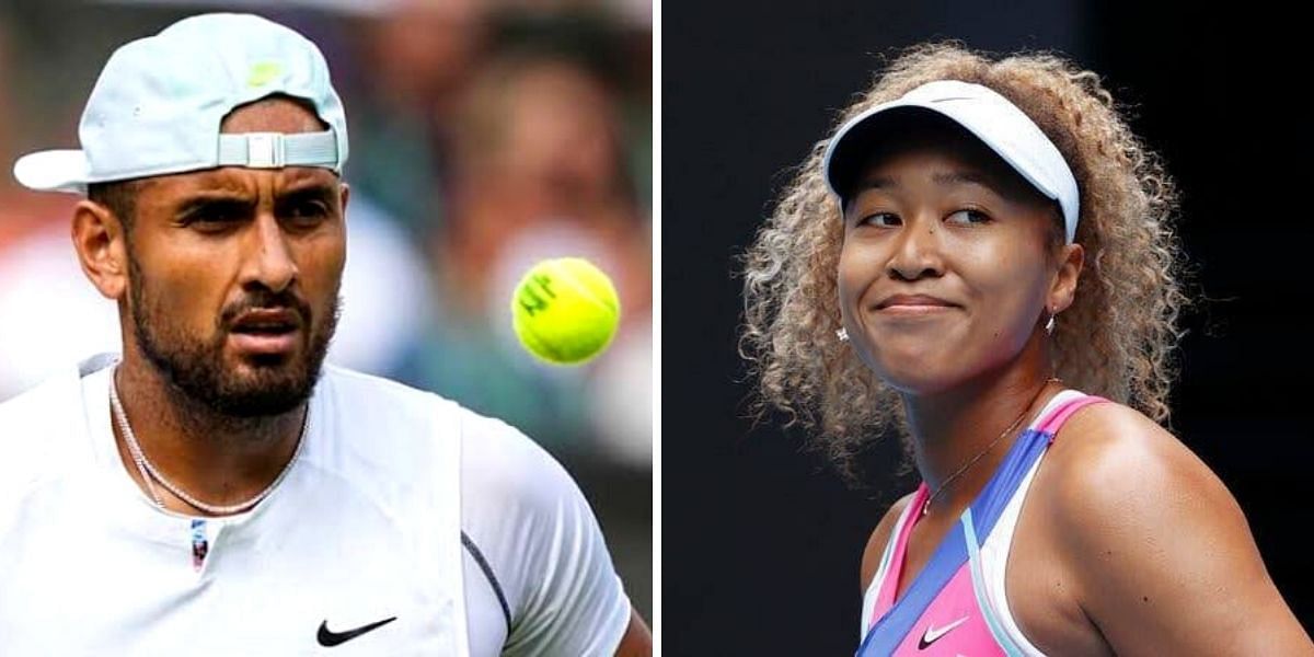 Nick Kyrgios shows support for naomi osaka 