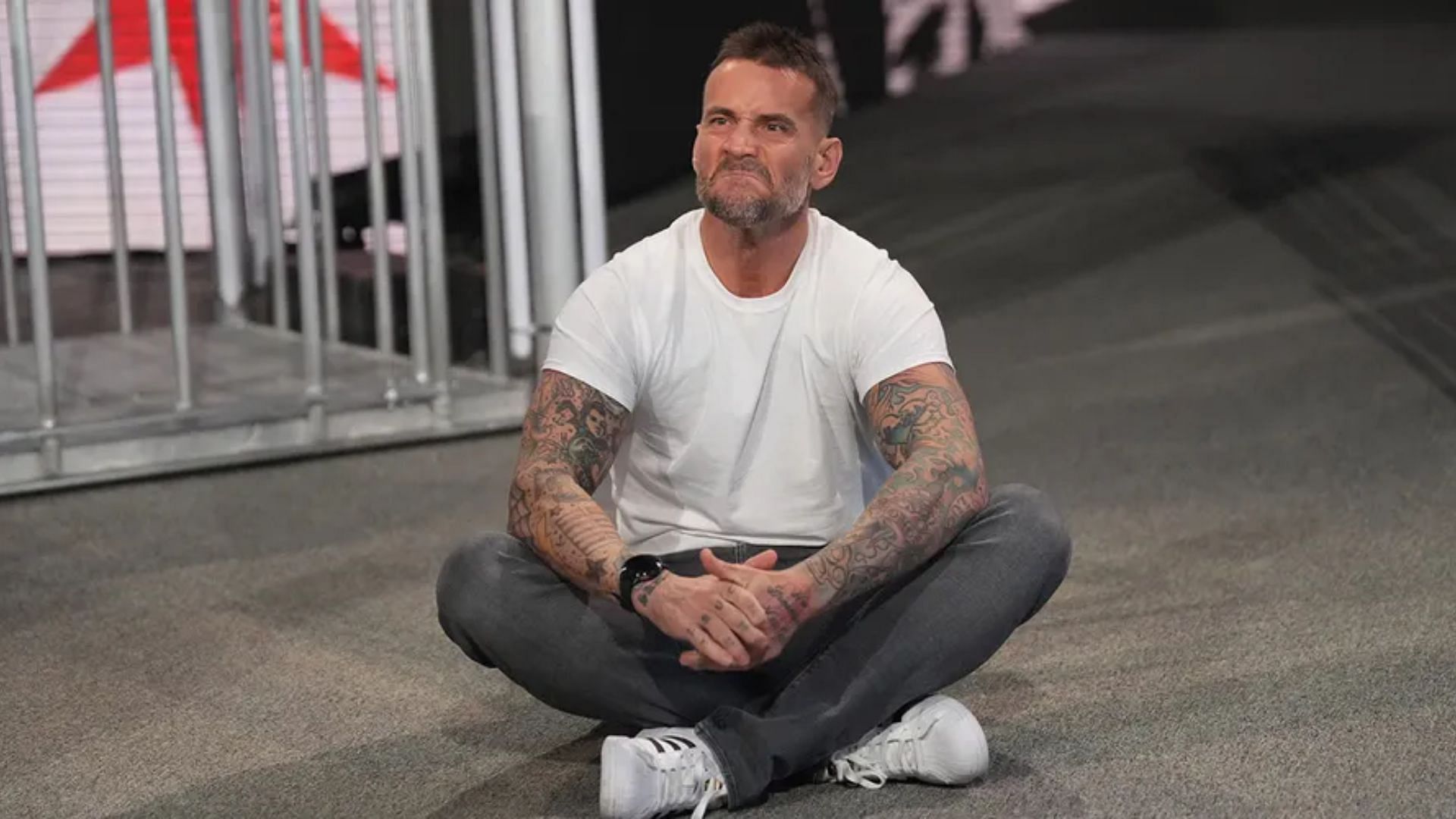 CM Punk during his return at Survivor Series: WarGames. Image Credits: X