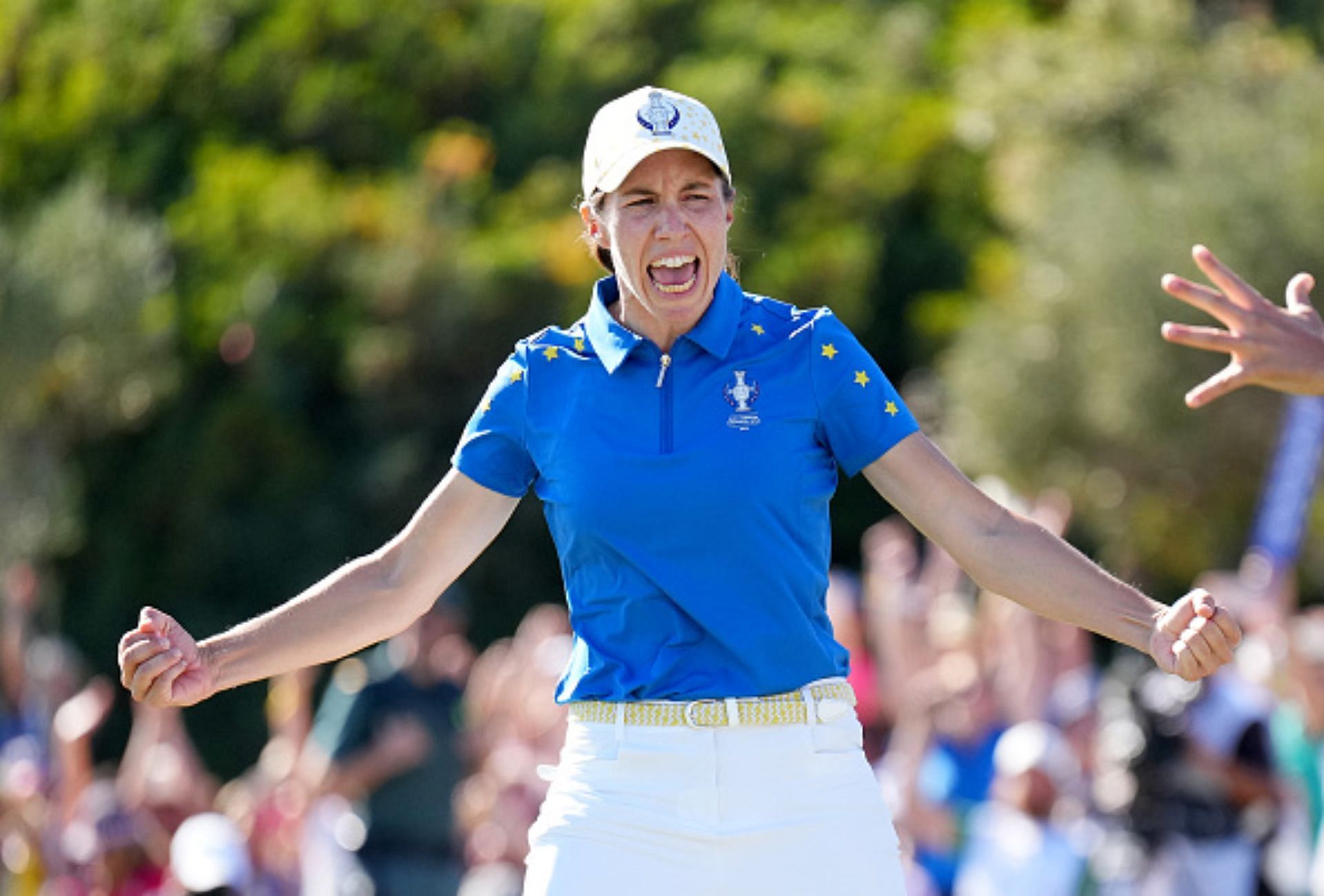 Carlota Ciganda, 2023 Solheim Cup (Image via Getty).