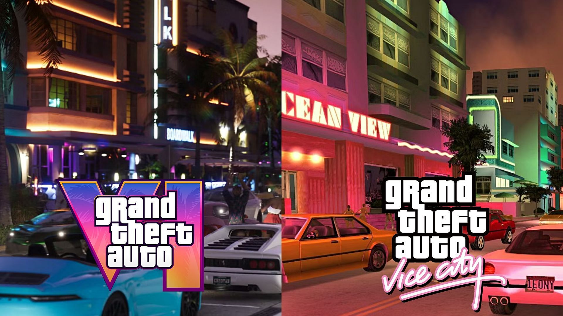 gta vice city map vs gta 6