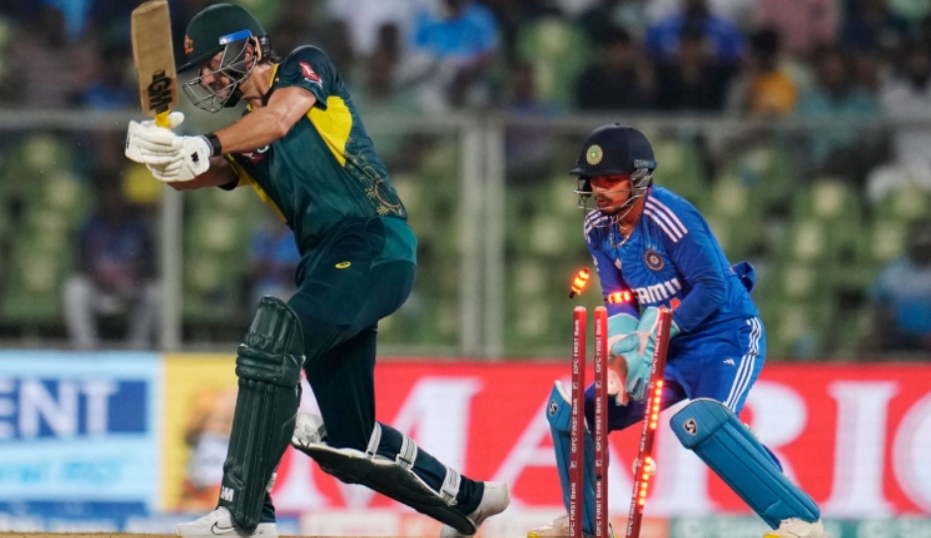 Matthew Short struggled with the bat in the recent India T20Is.
