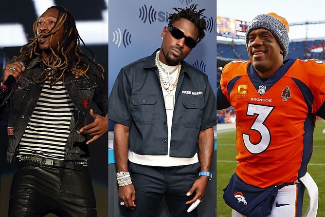 Antonio Brown takes shot at Russell Wilson with Future diss after Broncos QB's benching