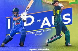 India vs Australia, 4th T20I: Toss result and playing XIs for today's match, umpires list and pitch report