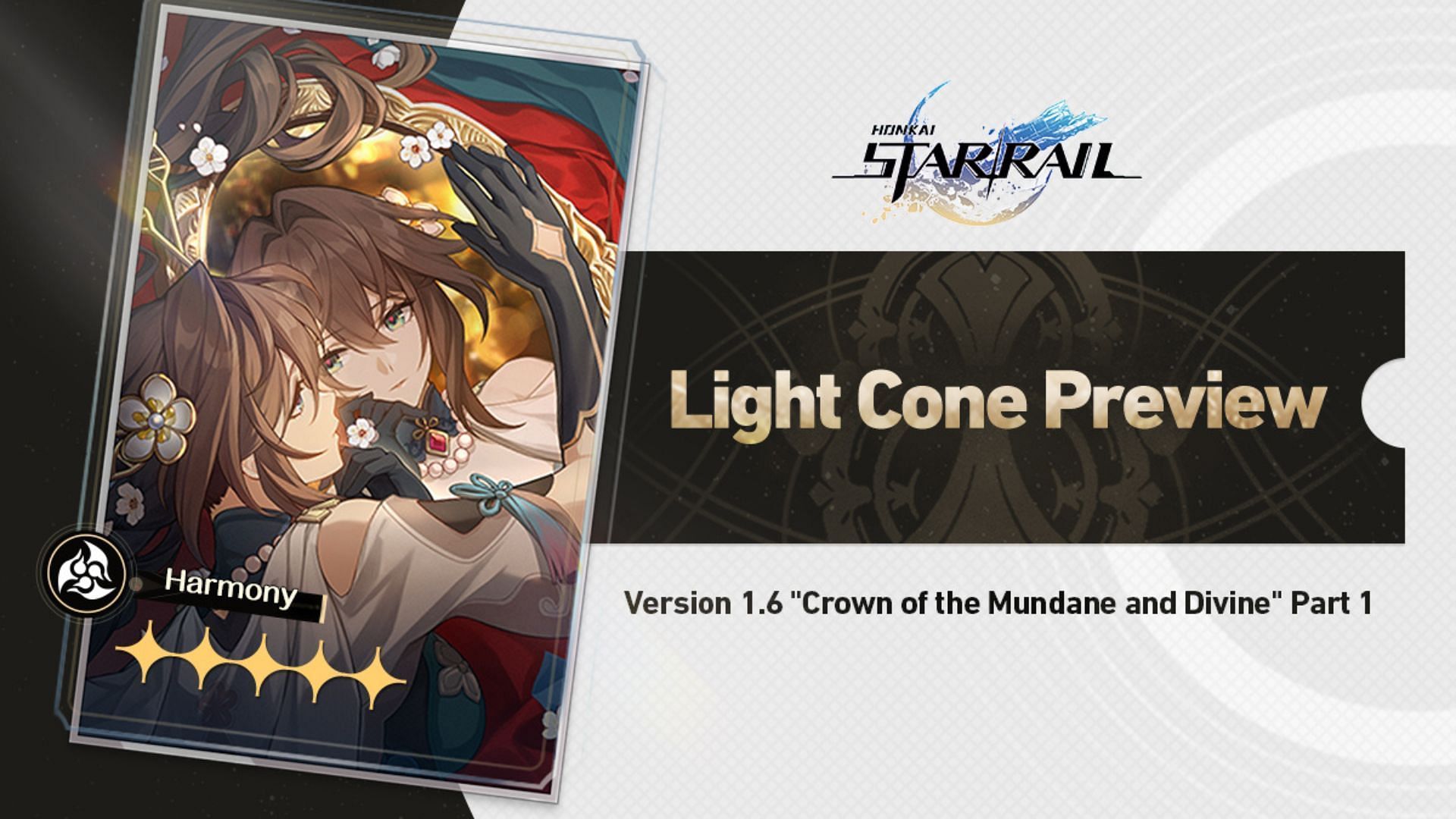 The official artwork for Honkai Star Rail 1.6 Light Cone preview 