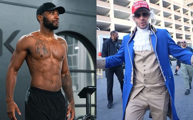 "Dressed like a f***ing drag queen" - Leon Edwards had a divisive opinion about Colby Covington's UFC 296 press conference attire
