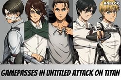7 best gamepasses in Roblox Untitled Attack on Titan