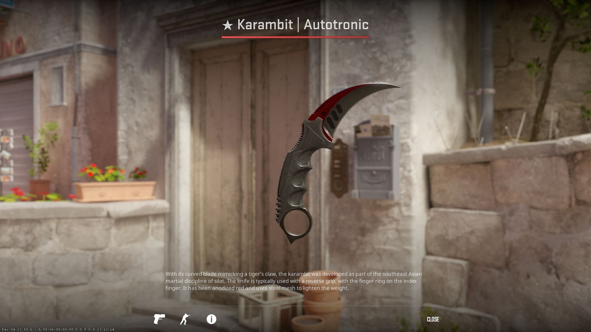 Karambit Autotronic (Image via Valve)