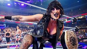 Watch: Rhea Ripley impressively avoids botching her own finisher on WWE RAW