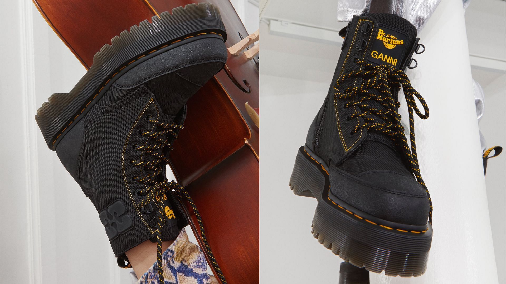 GANNI GANNI x Dr. Martens Jadon Boots Where to get price and