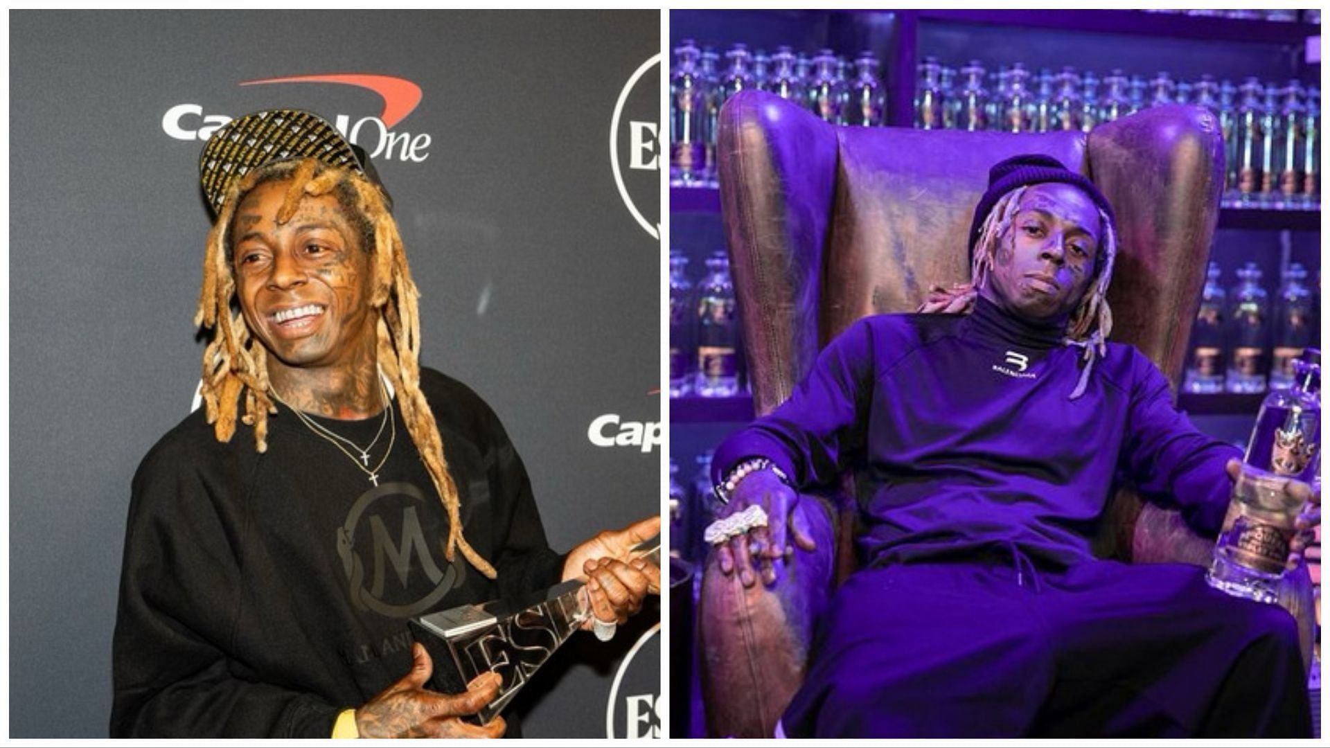 Lil Wayne has recently been sued by his ex- security guard (Image via Instagram / @liltunechi)