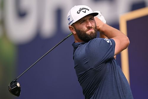 Jon Rahm DP World Tour Championship - Day Two (Image via Getty)