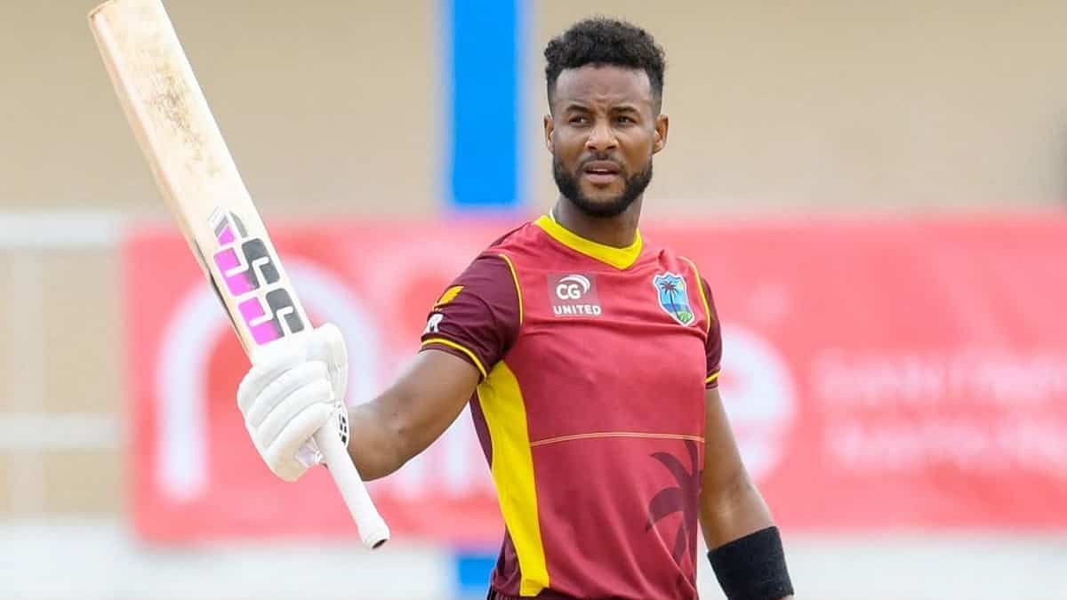 Shai Hope is very lucky to find an IPL 2024 contract (Image via West Indies Cricket Board)