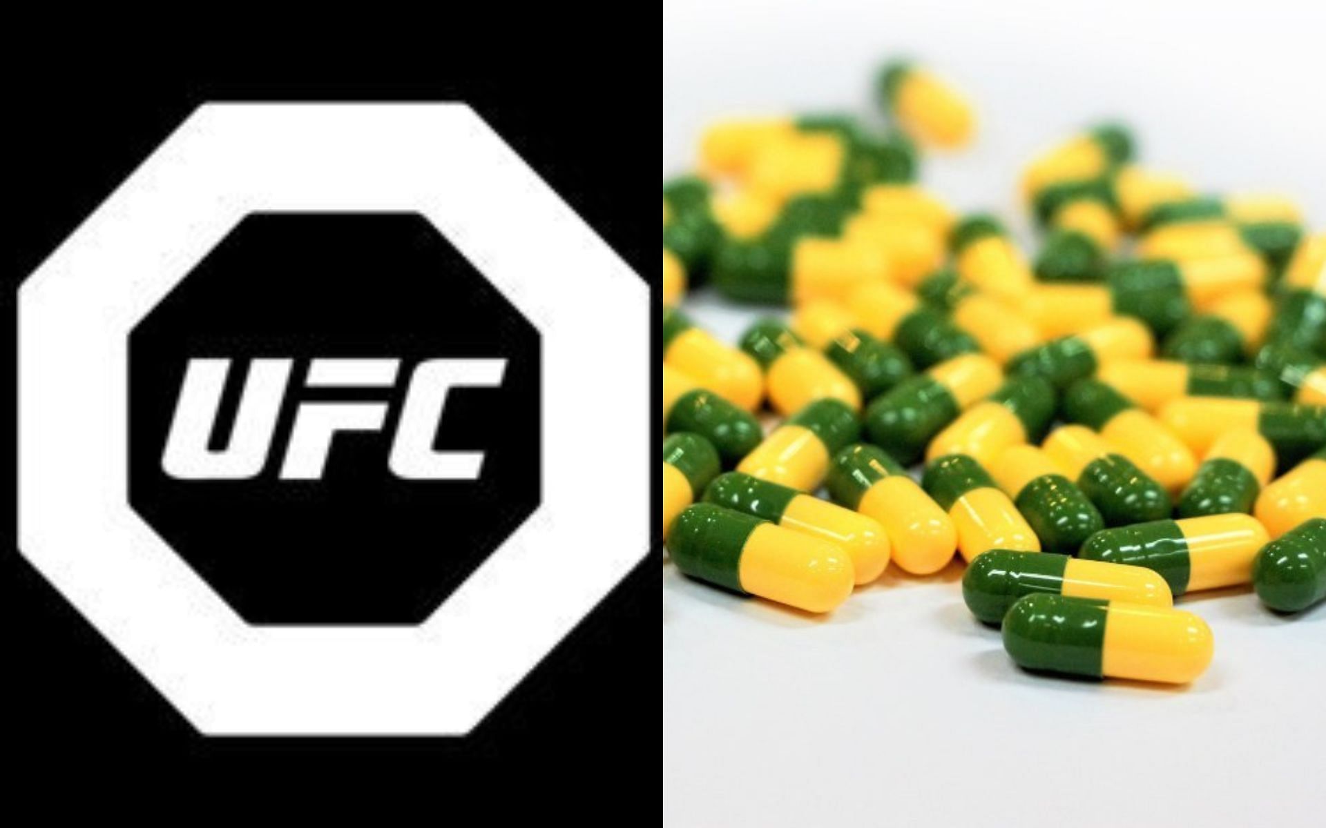 UFC (left) unveils new TUE guidelines [Image courtesy @ufc on X and @usantidoping on Instagram]