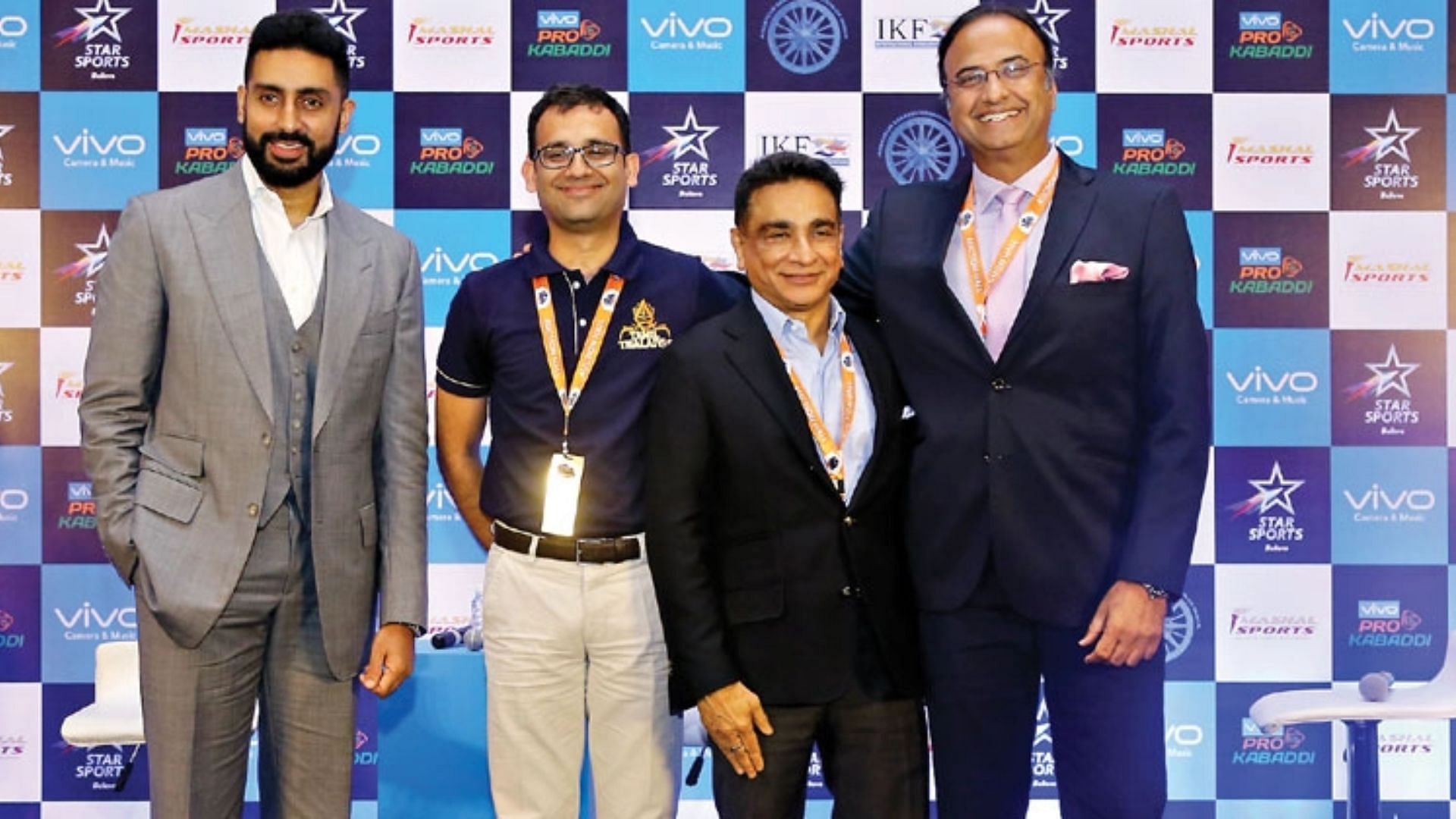 PKL founder Charu with franchise owners (PC: PKL Media)