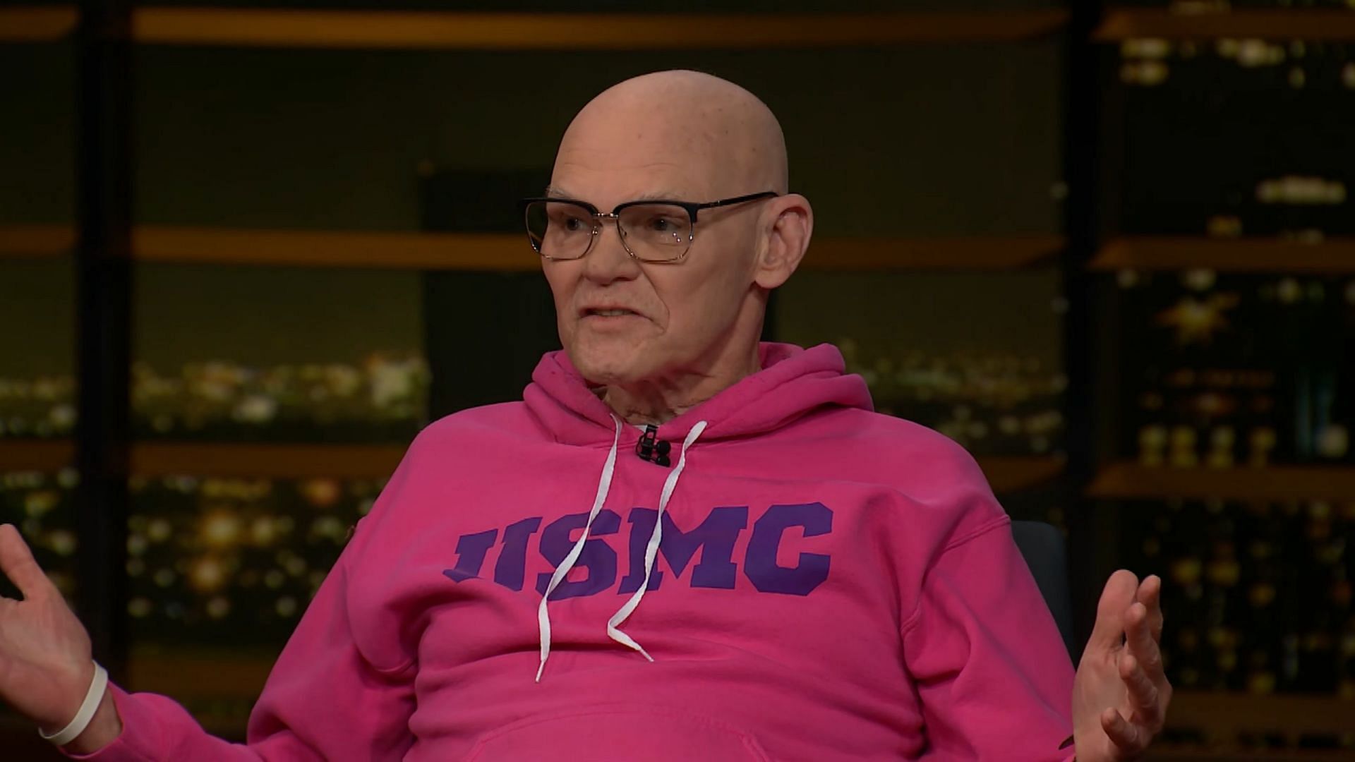 James Carville Health Update (Image via Real Time with Bill Maher on Youtube)