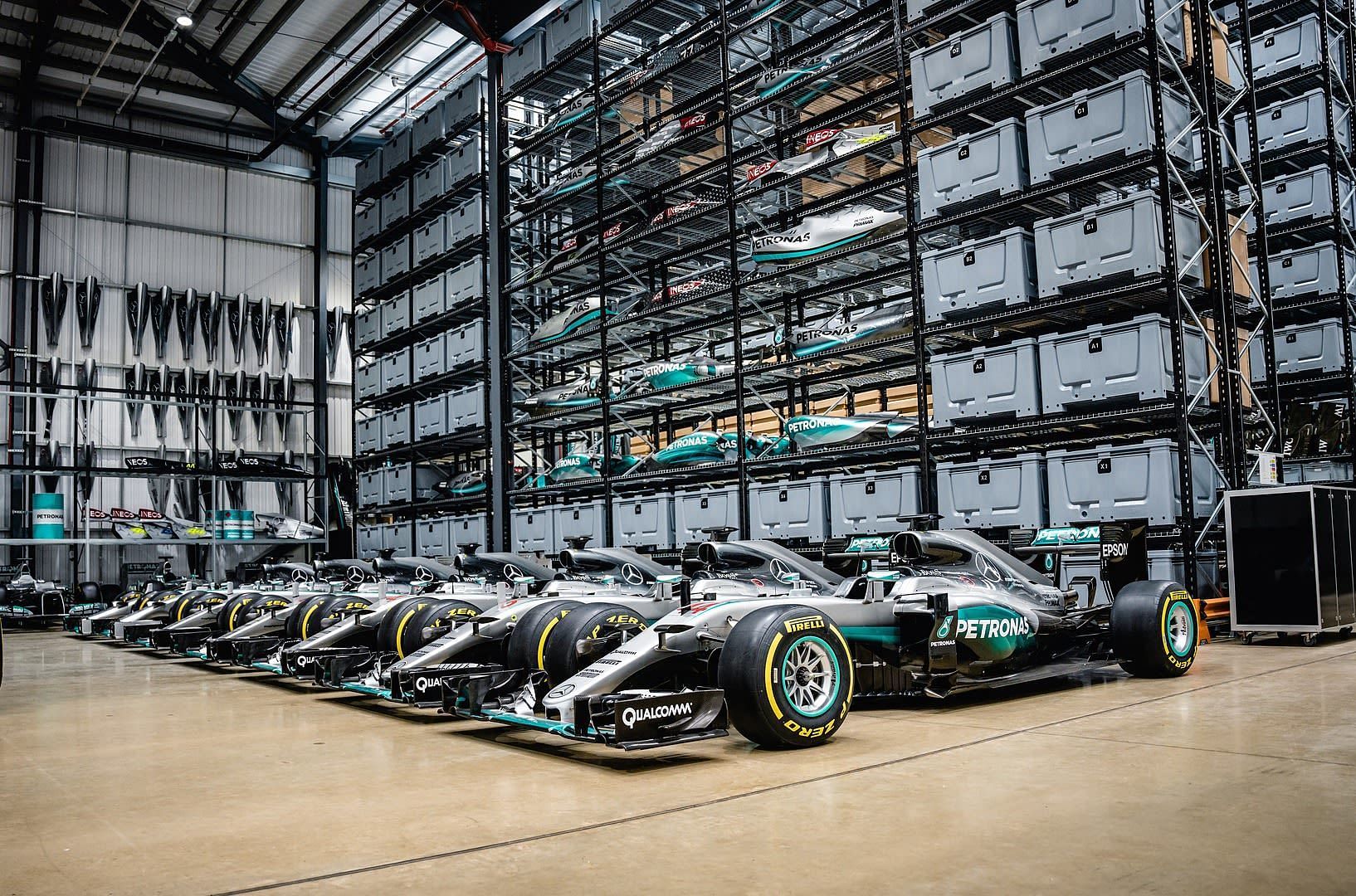 Mercedes F1 heritage Facility