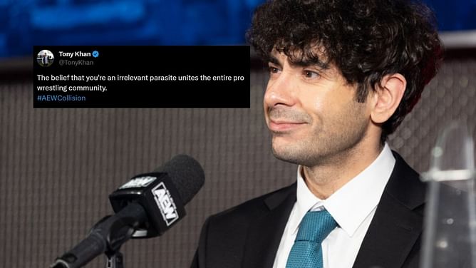"An irrelevant parasite"- Tony Khan berates 56-year-old wrestling veteran in an unexpected tweet