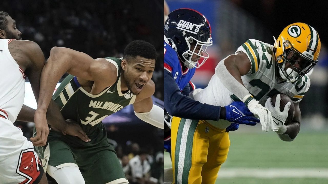 The Milwaukee Bucks struggled and the Green Bay Packers lost on Monday night.