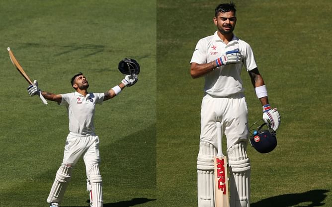 [Watch] Throwback to when Virat Kohli became the 1st to smash centuries in both innings on captaincy debut