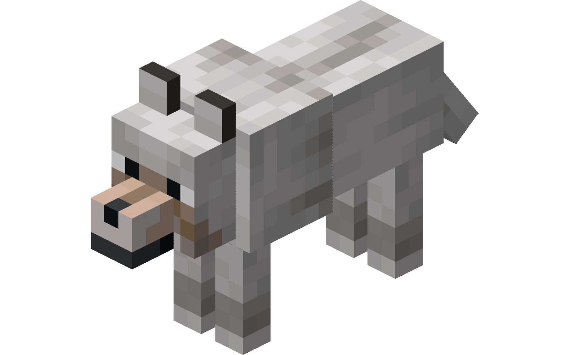 A wolf can be a fantastic companion to take on adventures (Image via Mojang)