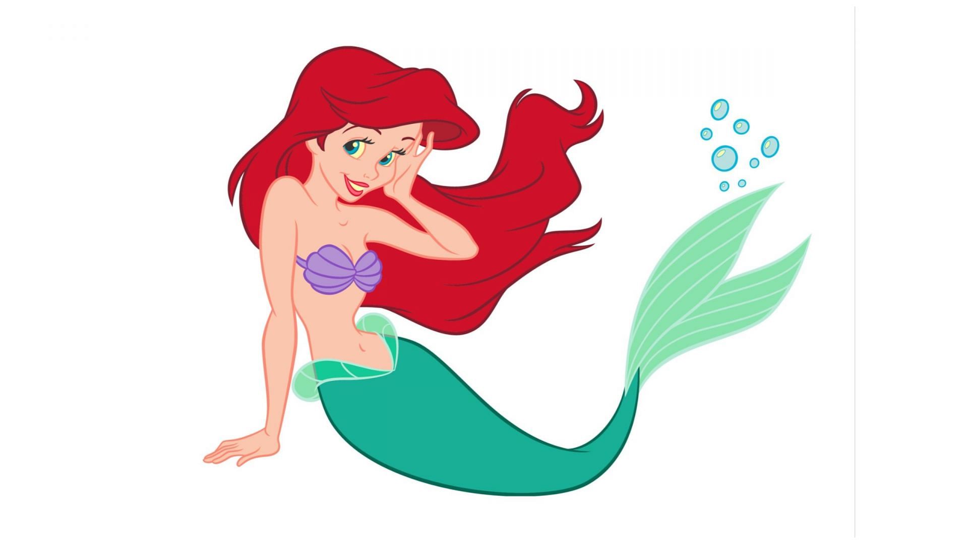 Our princess from the sea also appears on the list of disney princess mental disorders. (Image via Vecteezy/ Muza DS)