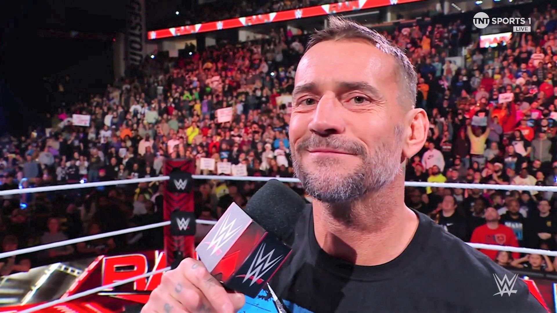 CM Punk cut a promo on WWE RAW