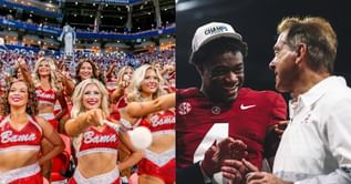 Alabama Crimsonettes gear up to cheer on Nick Saban’s crew ahead of Rose Bowl - “Coming for YOU”
