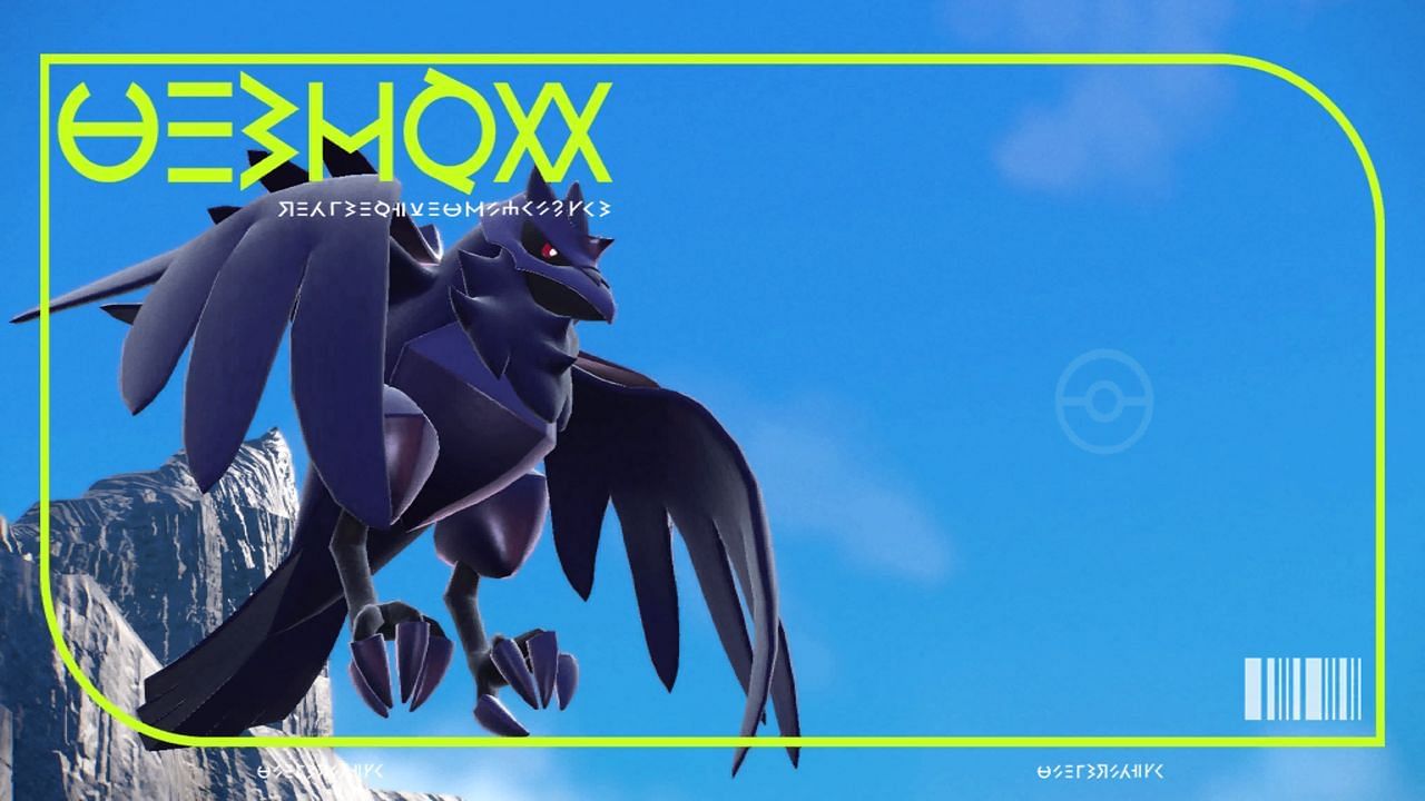 Corviknight&#039;s Pokedex picture in Pokemon Scarlet and Violet (Image via Game Freak)