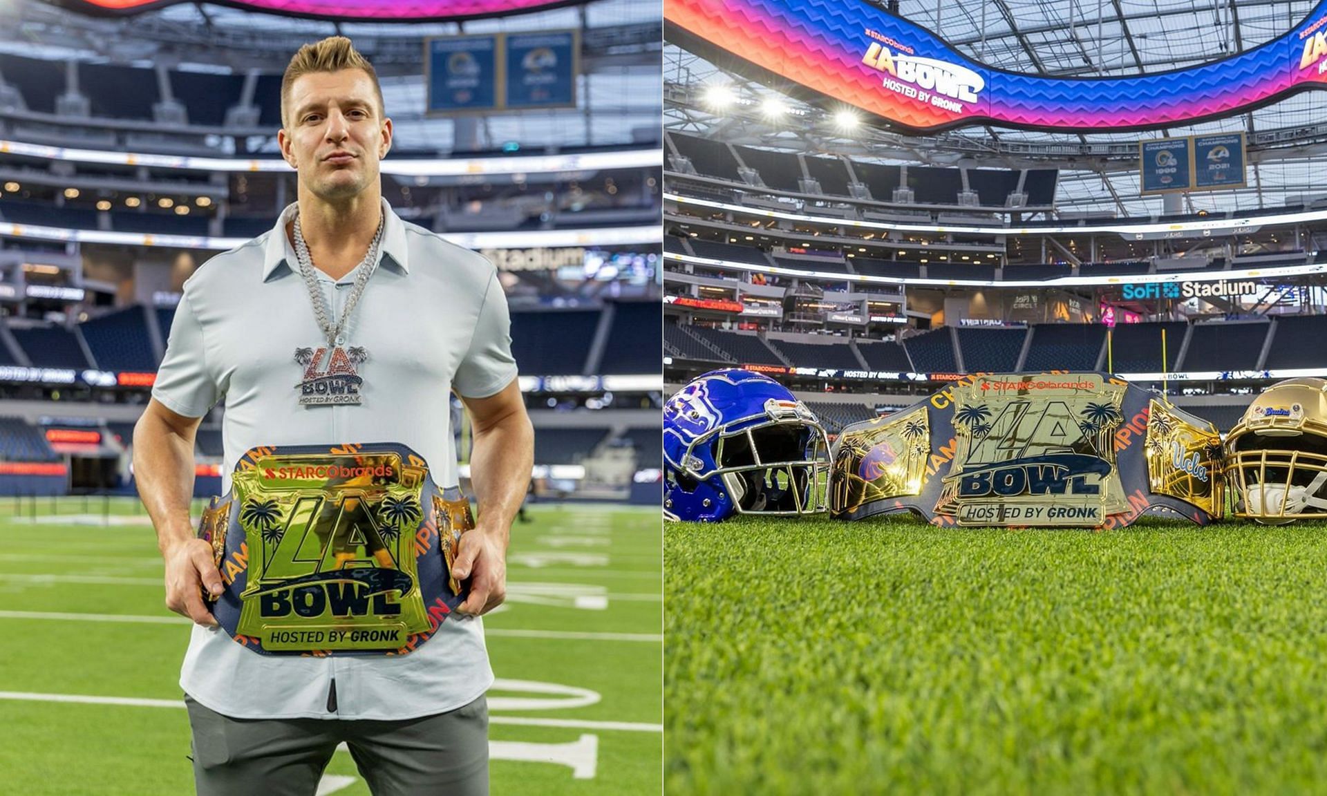 The LA Bowl officially renamed after Rob Gronkowski, via Instagram
