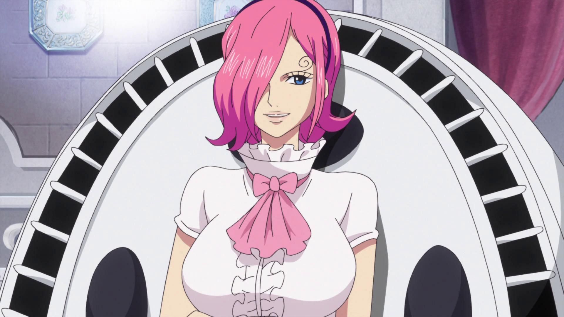 Vinsmoke Reiju in One Piece (Image via Toei Animation)