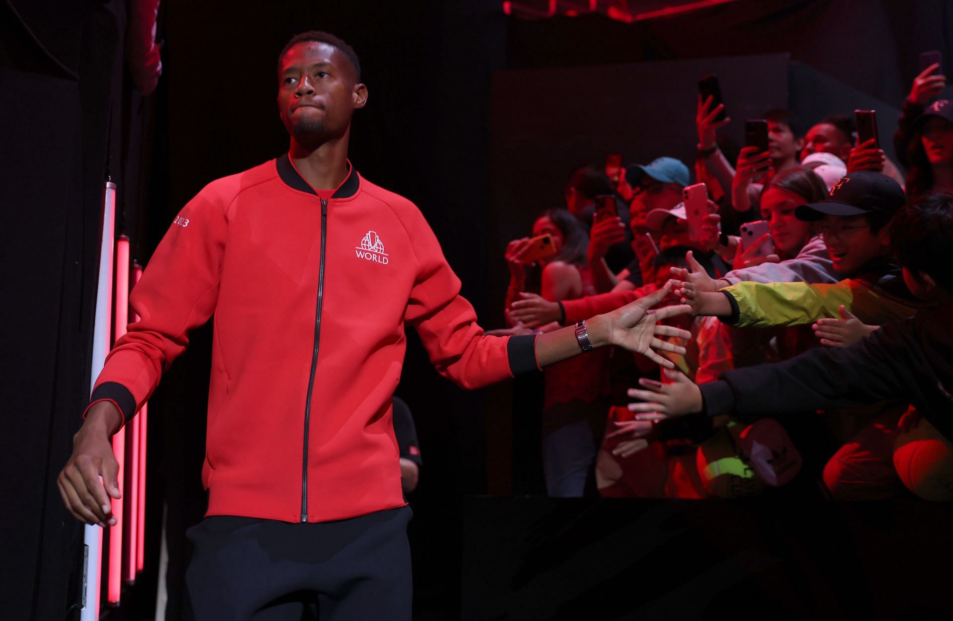 Christopher Eubanks at the Laver Cup