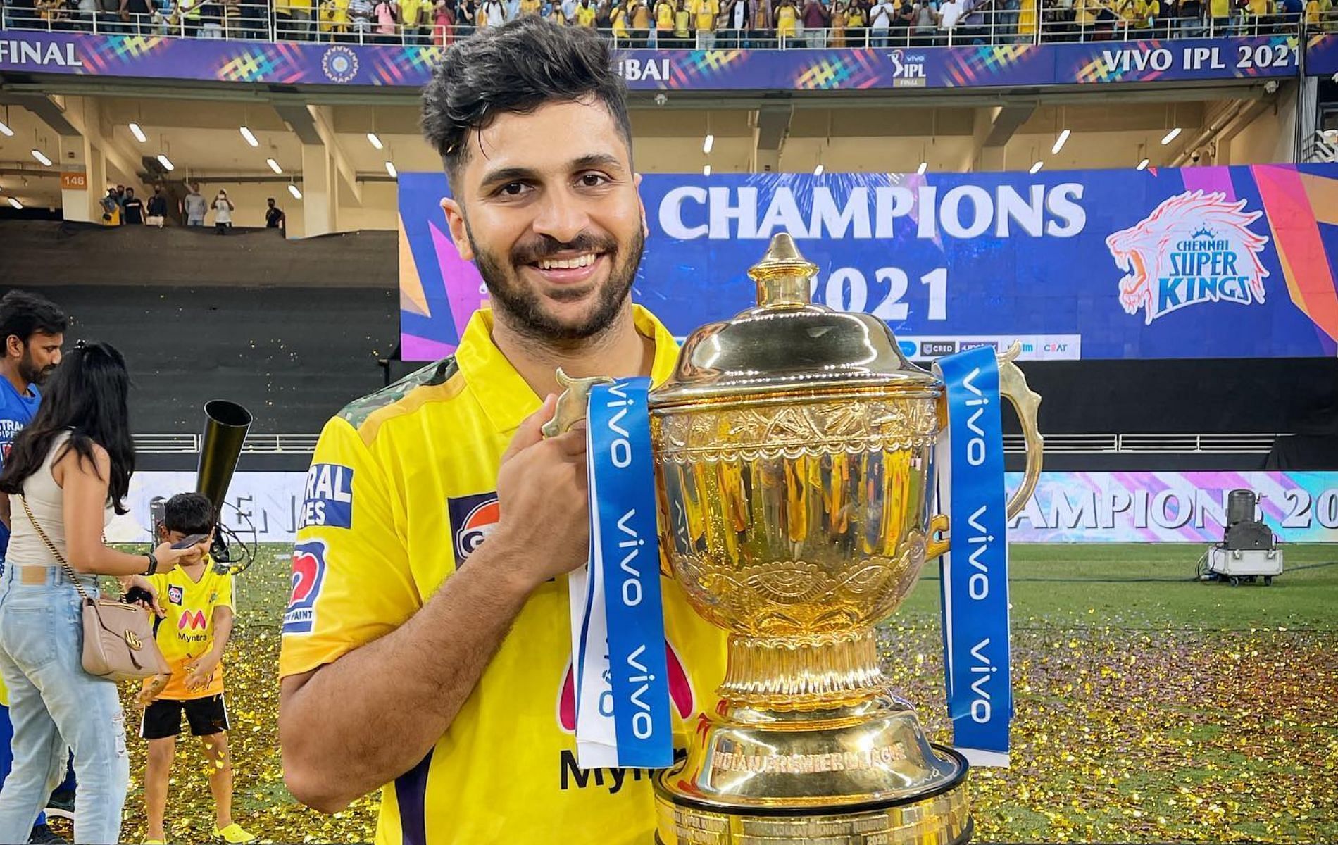 Shardul Thakur has won two IPL titles with CSK. (Pic: X)