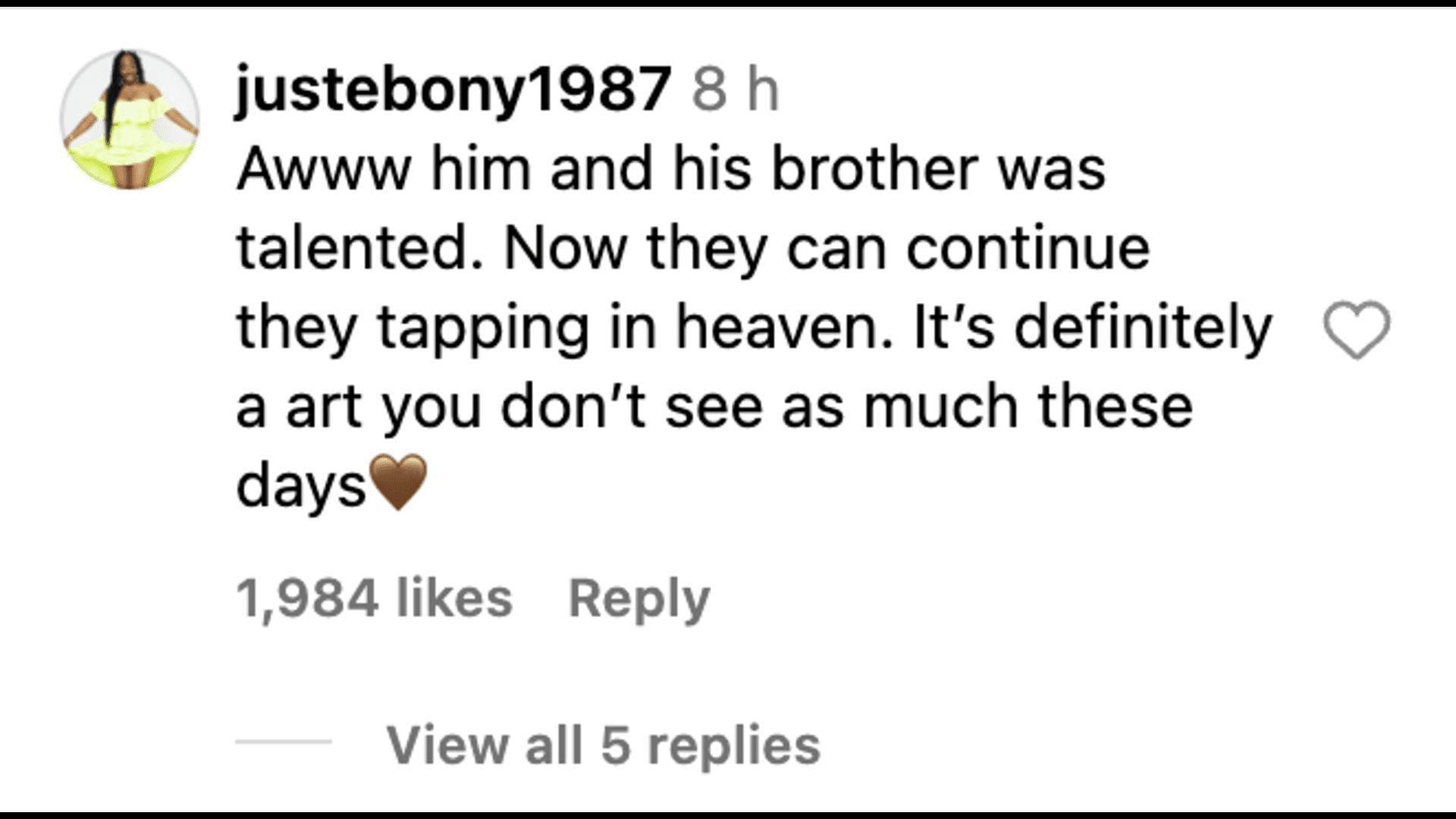 Social media users mourn the passing away of Hines, as the Broadway actor died at the age of 80. (Image via @theshaderoom/ Instagram)