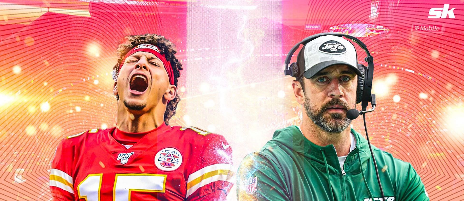 Rodgers has leapt to the defense of Mahomes.