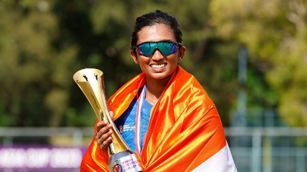 Vrinda Dinesh played a crucial knock in the final of the ACC Women