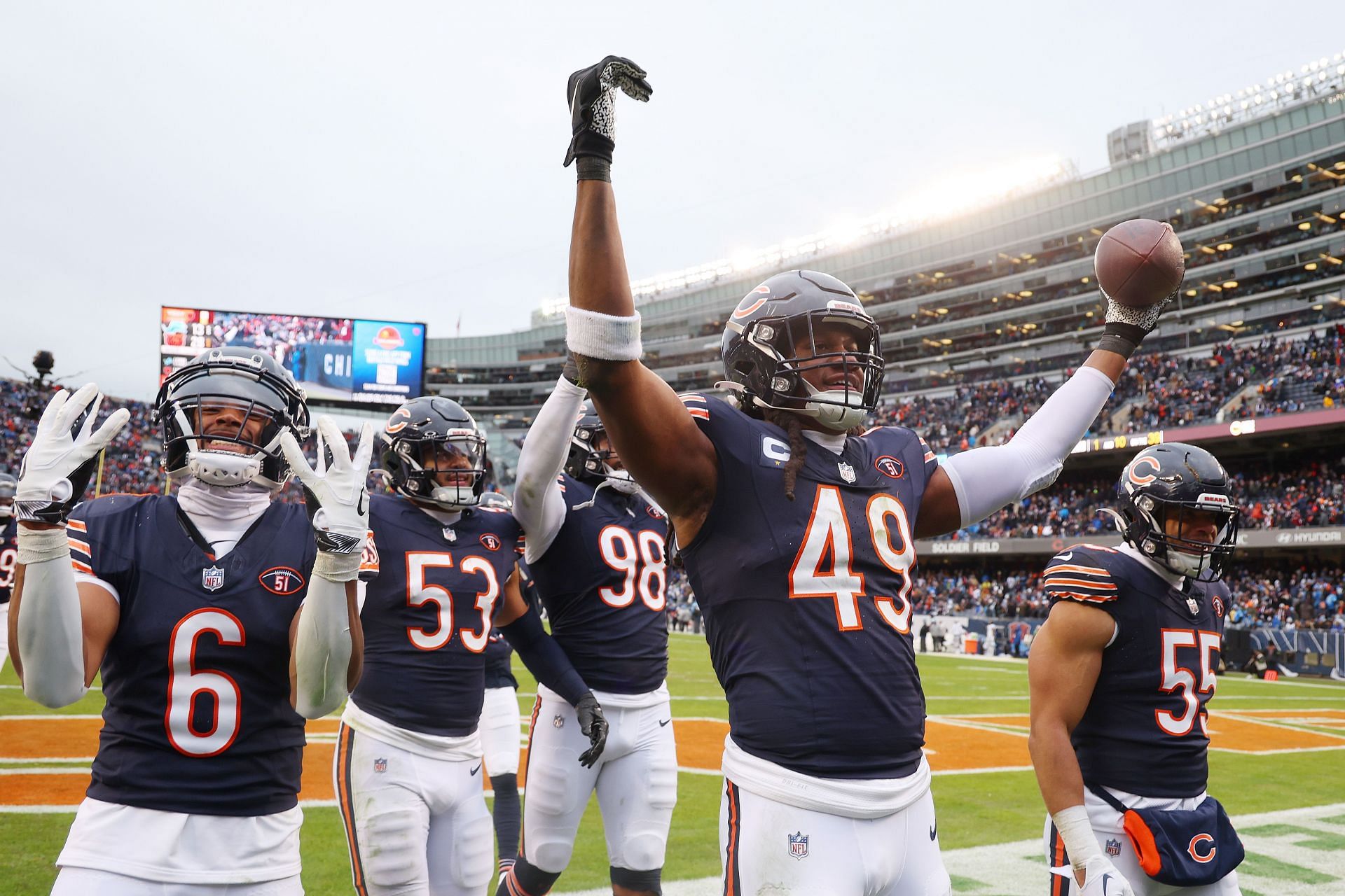 Bears defense rank for Week 16