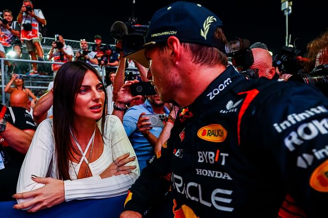“I get why Checo laughs at all his jokes” - Max Verstappen draws furious reaction from girlfriend Kelly Piquet which sends F1 fans into a meltdown