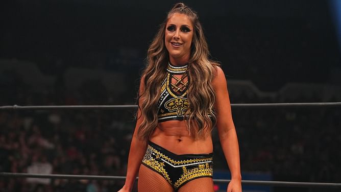 Britt Baker shares a message after unexpected ending to AEW Worlds End