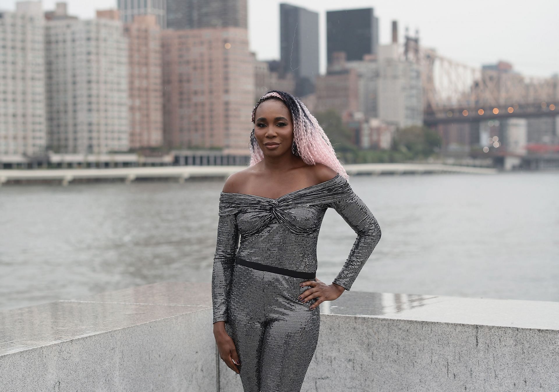 Venus Williams attends the Prabal Gurung fashion show during New York Fashion Week - Getty Images