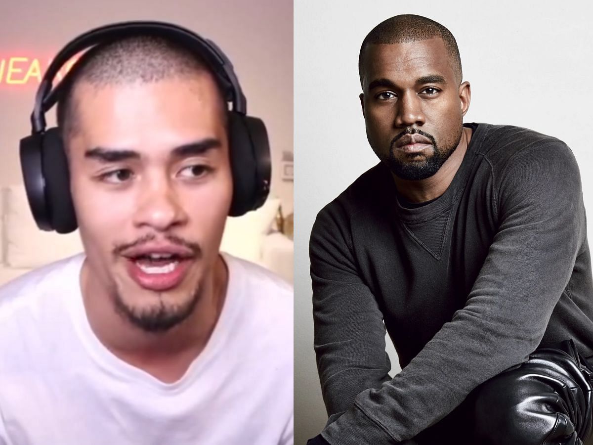 Sneako reveals he is joining team Kanye West once again (Image via Rumble/Sneako and GQ)