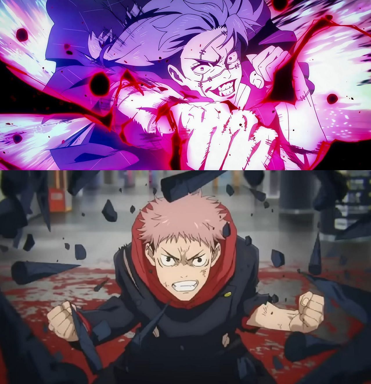 Jujutsu Kaisen and the explanation of why Yuji can hurt Mahito (Image via MAPPA).