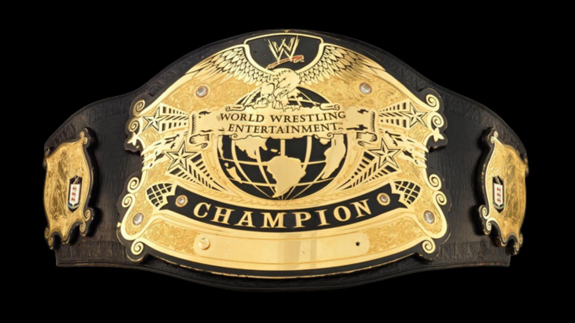 The WWE Championship had a different design in 2004