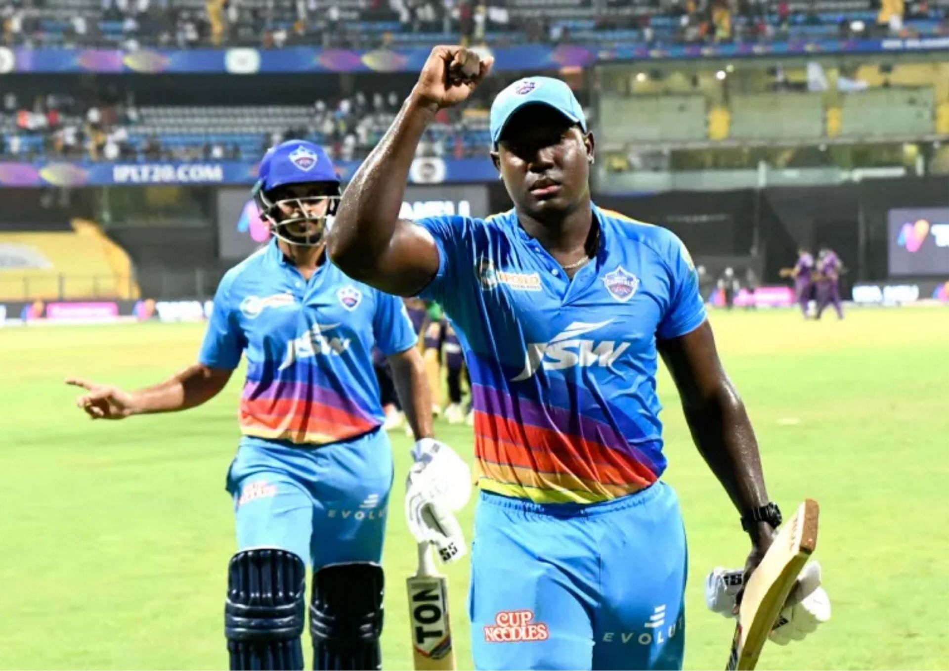 Rovman Powell could prove to be a shrewd acquisition at the IPL 2024 Auction (Picture Credits: BCCI).